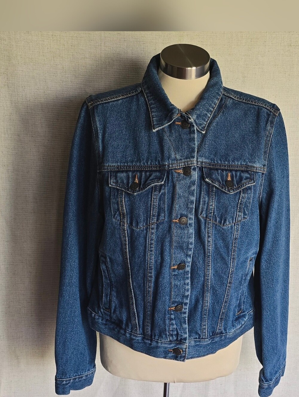 C.E. Schmdit Women Denim Jacket Trucker Style